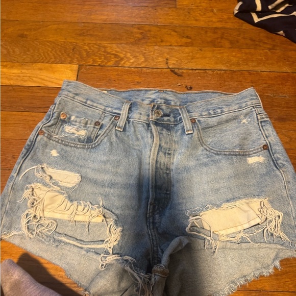 Pants - Distressed Denim Women Shorts